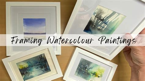 how to frame watercolor art: an exploration of aesthetics and creativity