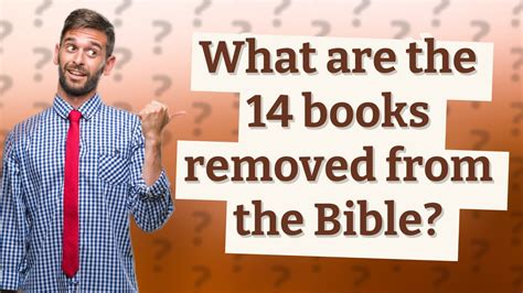 What Are the 14 Books Removed from the Bible: A Multi-Layered Discussion